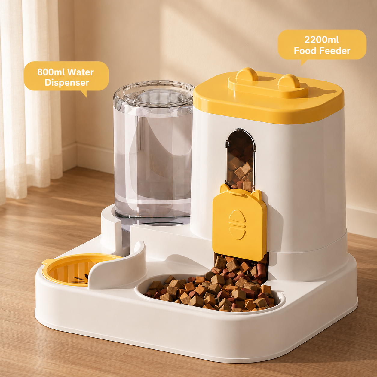 Automatic Pet Feeder and Water Dispenser for Dogs and Cats - Image 7