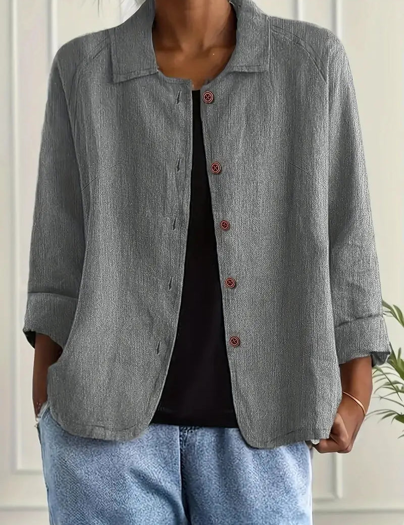 Shacket Women | Button Up Jacket-Women Jacket-Homefinn