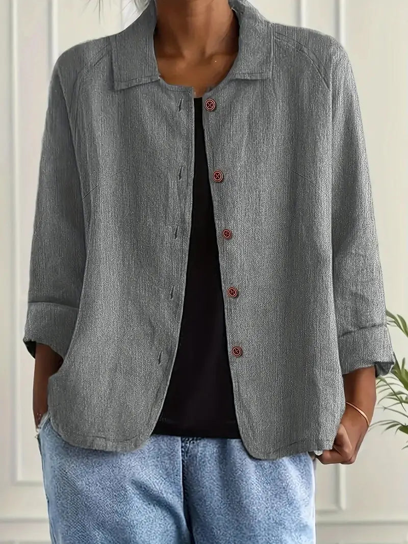 Shacket Women | Button Up Jacket-Women Jacket-Homefinn