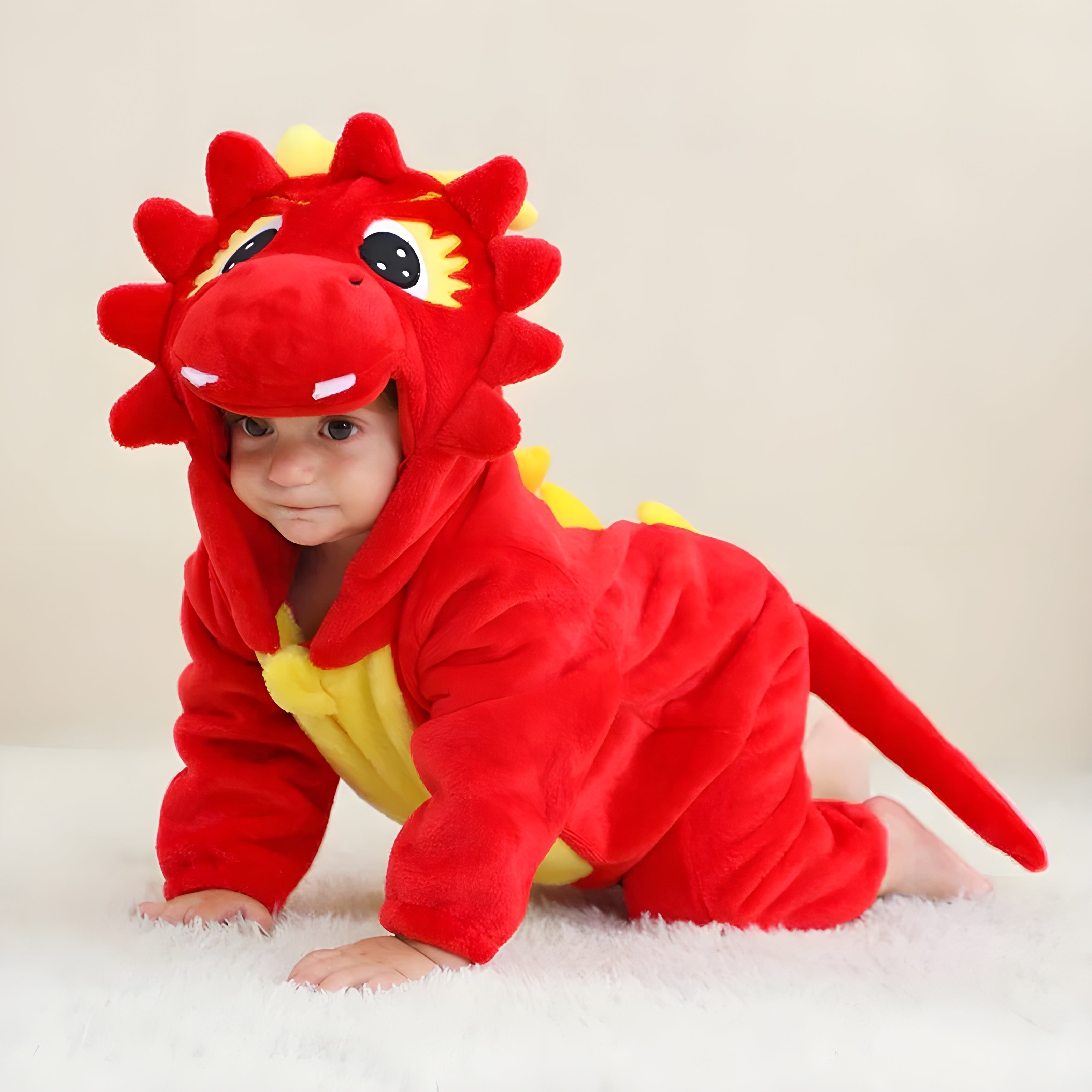 Adorable Baby Animal Onesie - Soft Zipper Romper Costume for Babies - Image 11