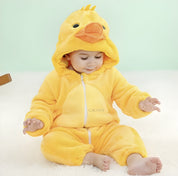 Adorable Baby Animal Onesie - Soft Zipper Romper Costume for Babies - Image 3