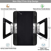 Sofa Arm Tray Table | Clip On Couch Table-Arm Table-Homefinn