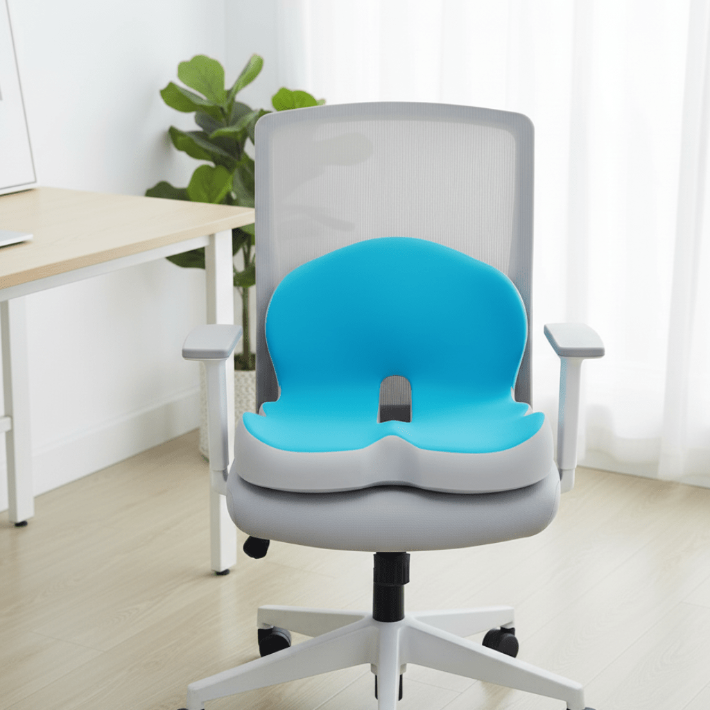Seat Cushion | Ergonomic Lumbar Support Pillow-Cushion-Homefinn