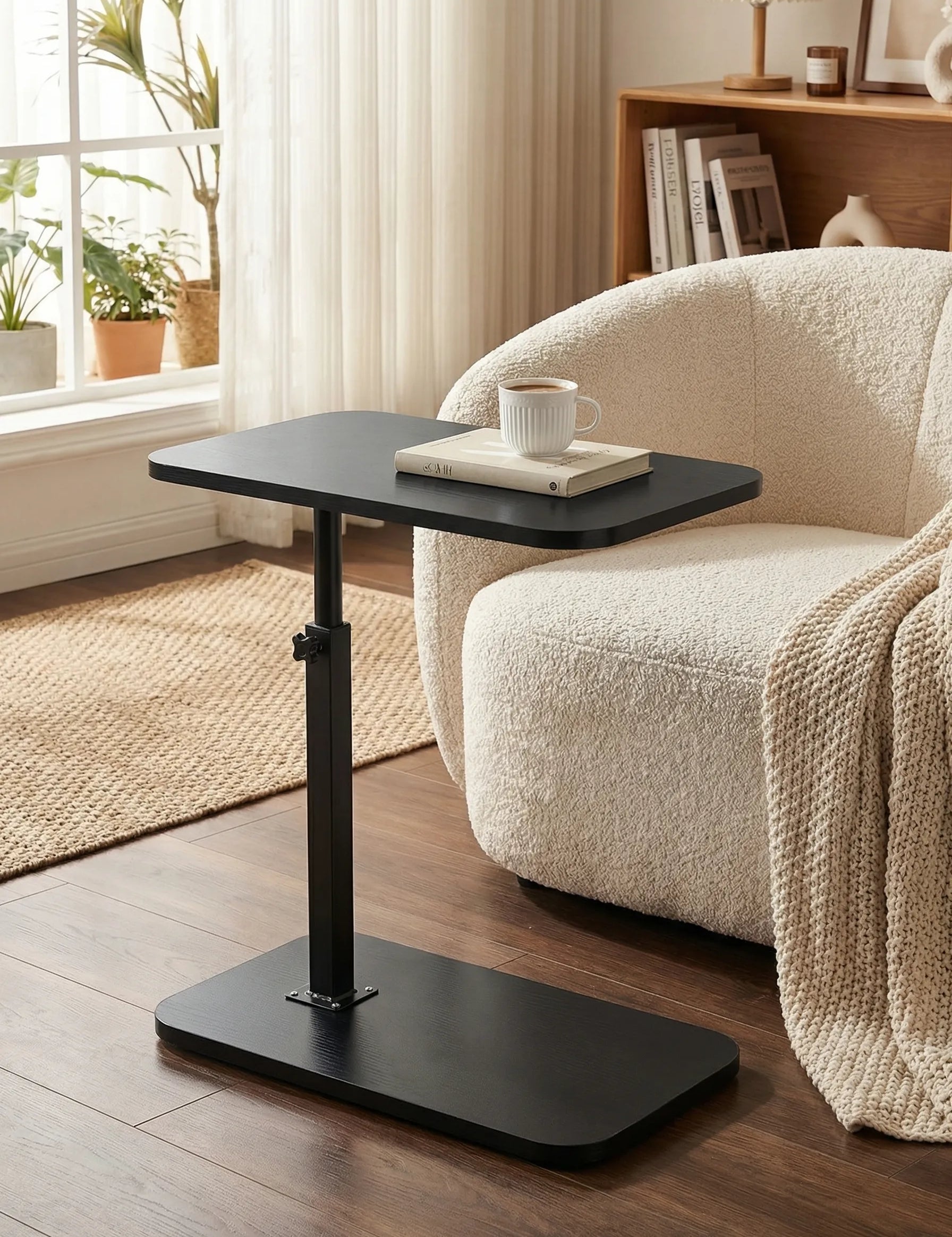 Bedside Table | Adjustable Side Table For Sofa-End Table-Homefinn