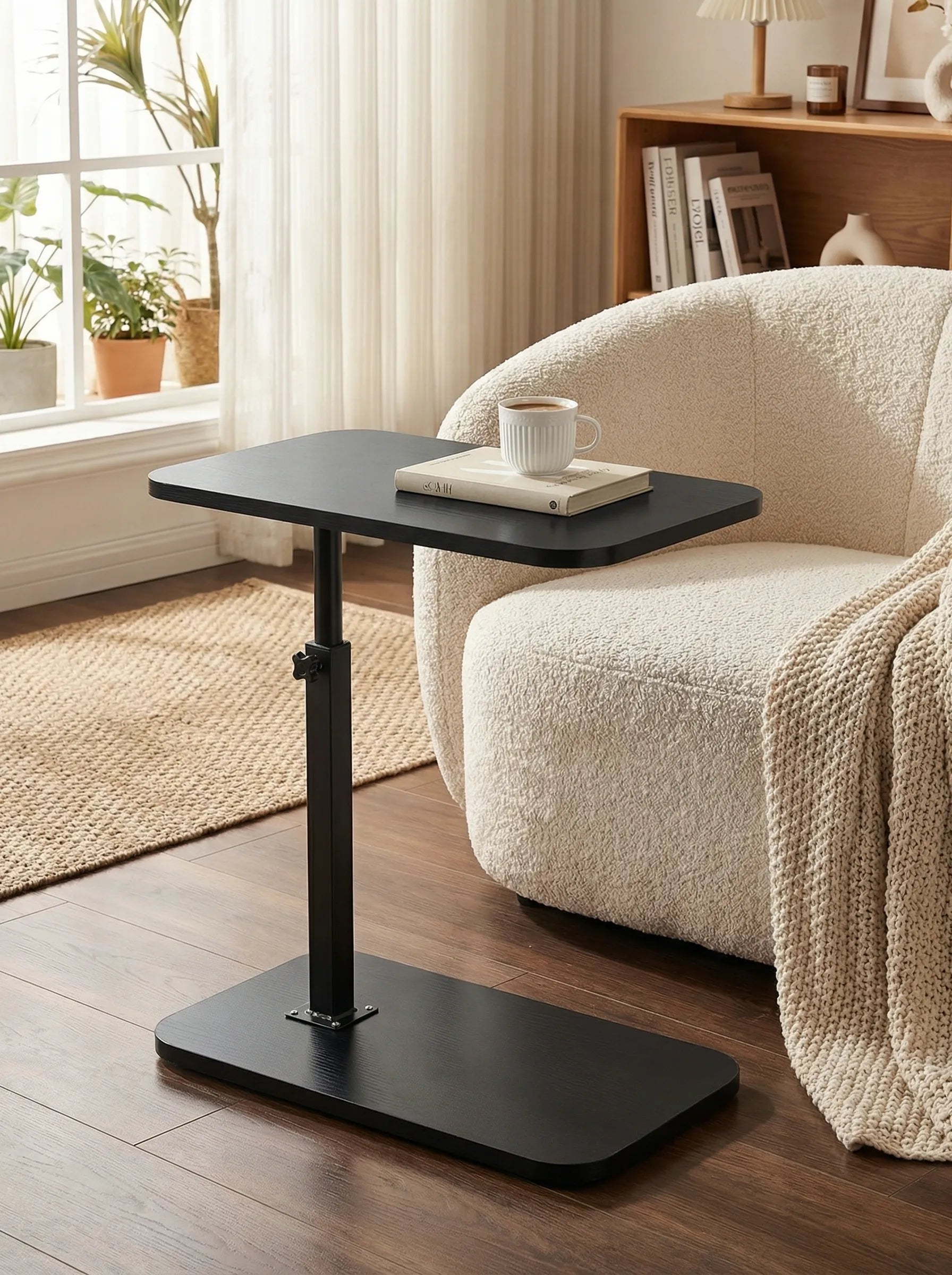 Bedside Table | Adjustable Side Table For Sofa-End Table-Homefinn