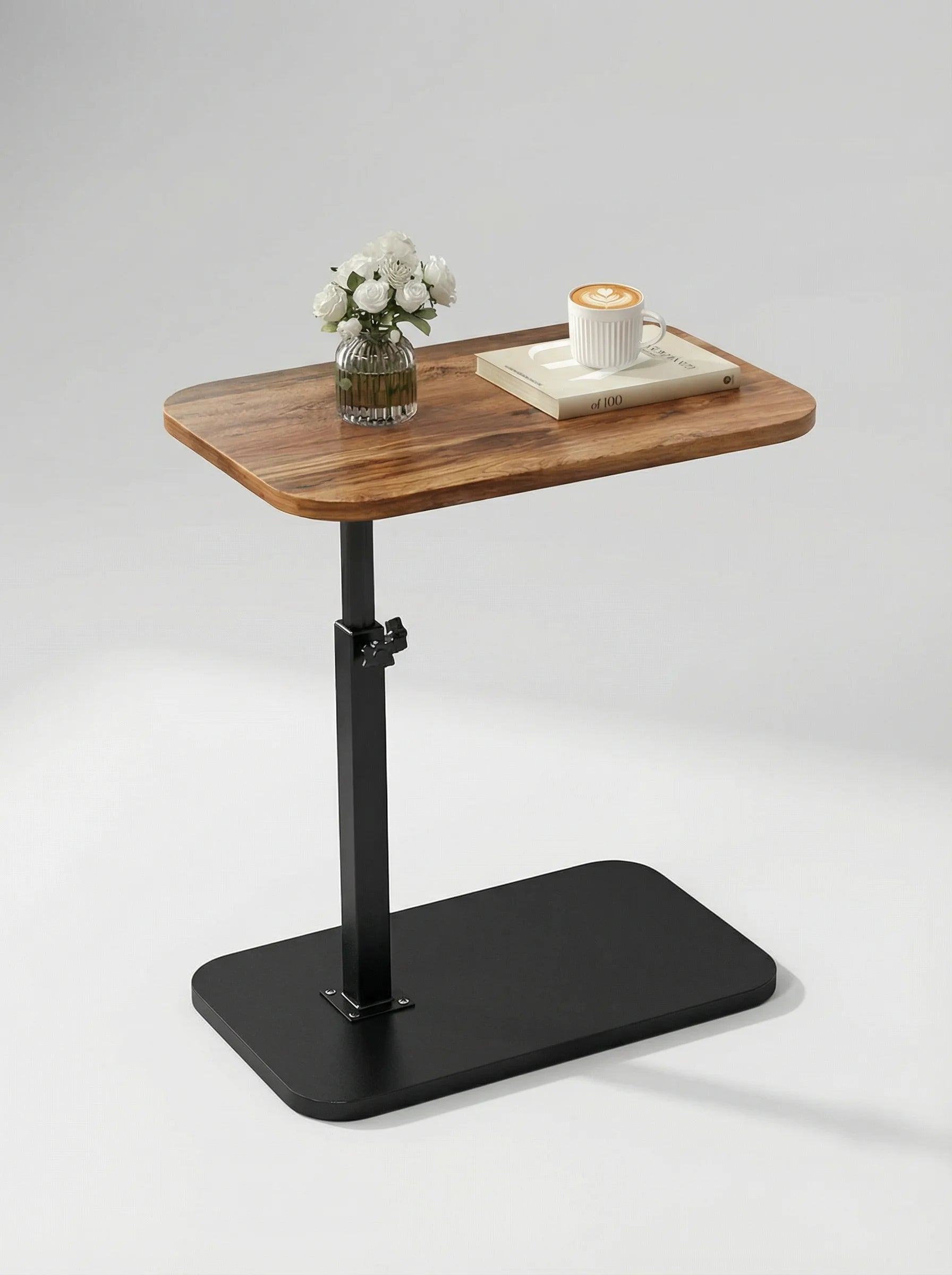 Bedside Table | Adjustable Side Table For Sofa-End Table-Homefinn