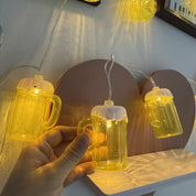2 Stück LED Bierkrug Lichterkette – LichterBier Oktoberfest 2025 - Image 7