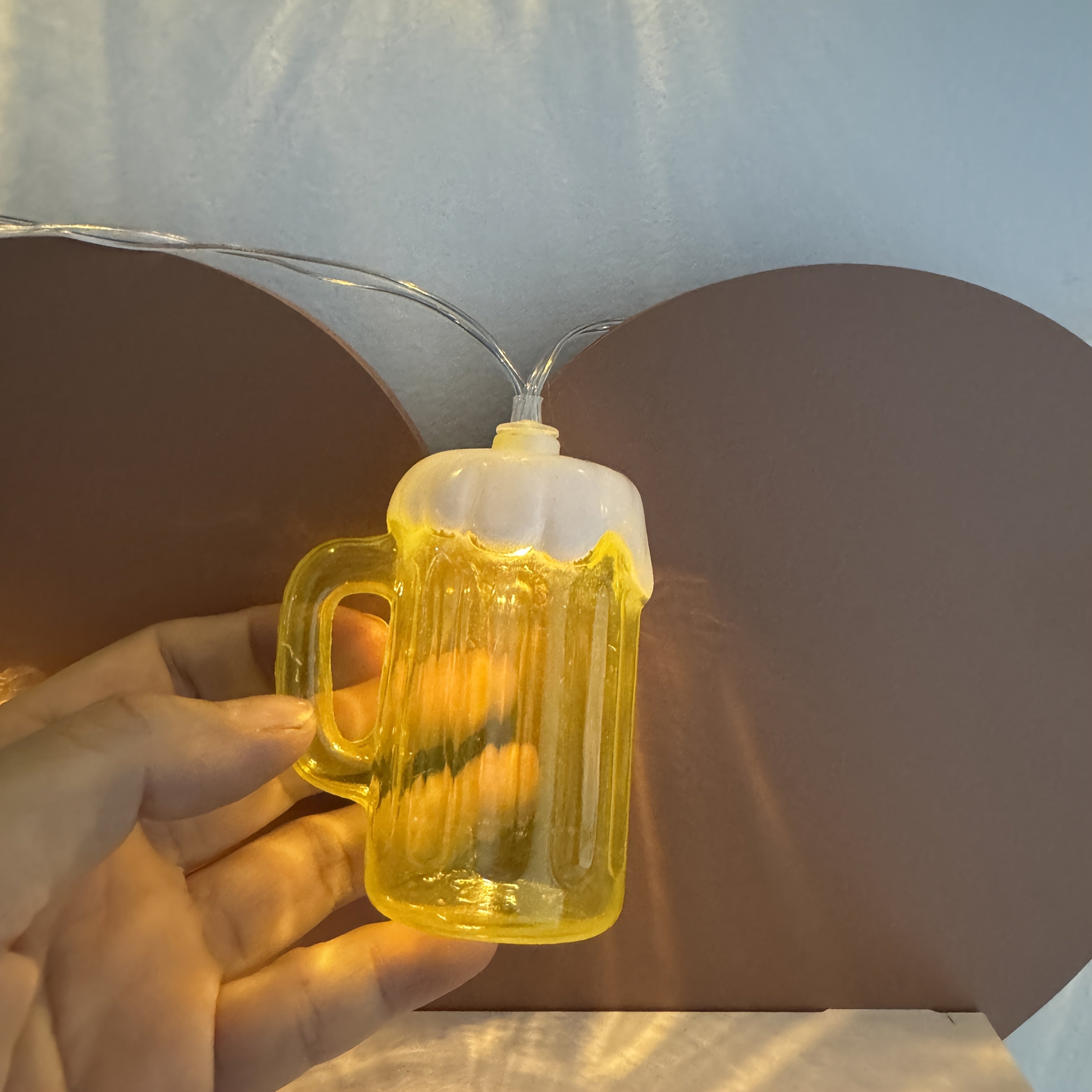 Beer Mug String Lights | LED Decorative Fairy Lights-lighting-Homefinn