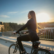Bicycle Saddle With Rear Light | Contoured Seat Integrated Illumination Cycling Accessory-Bike Saddle-Homefinn