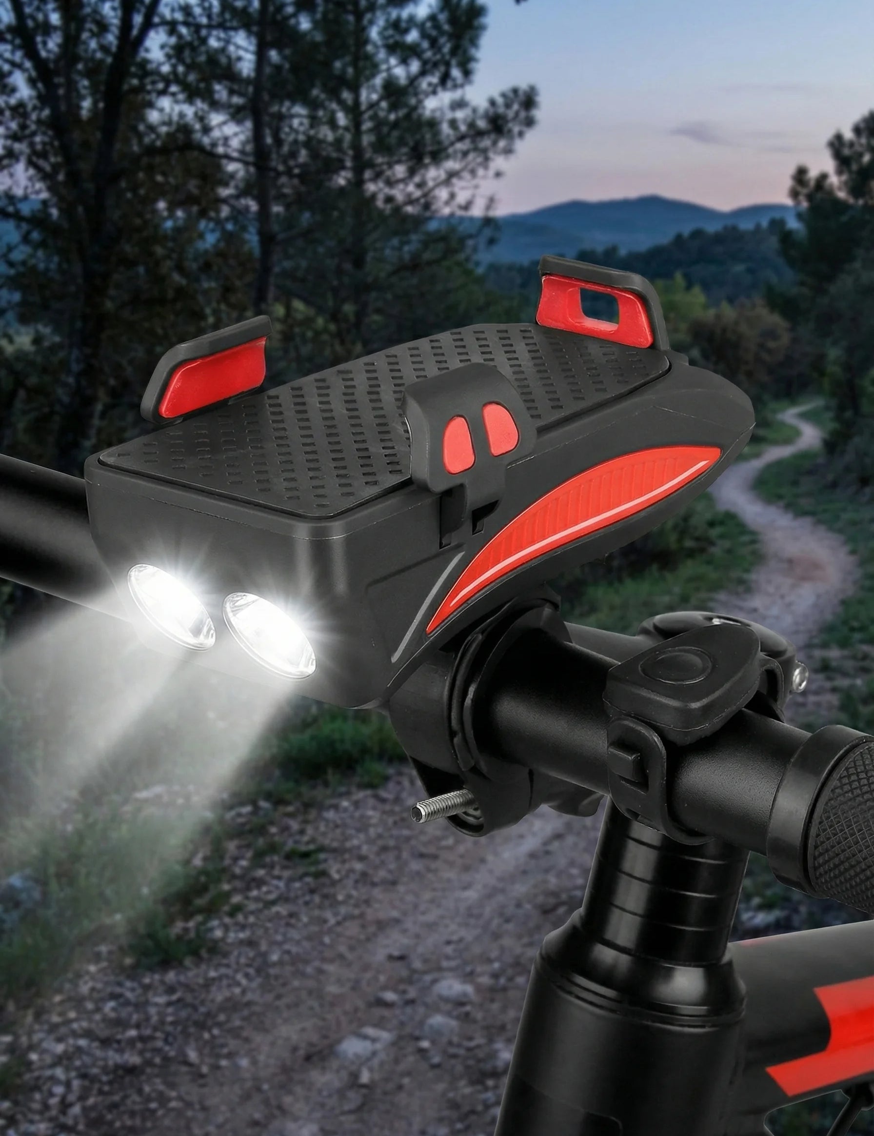 Bike Phone Mount | Portable Power Bank-Phone Holder-Homefinn
