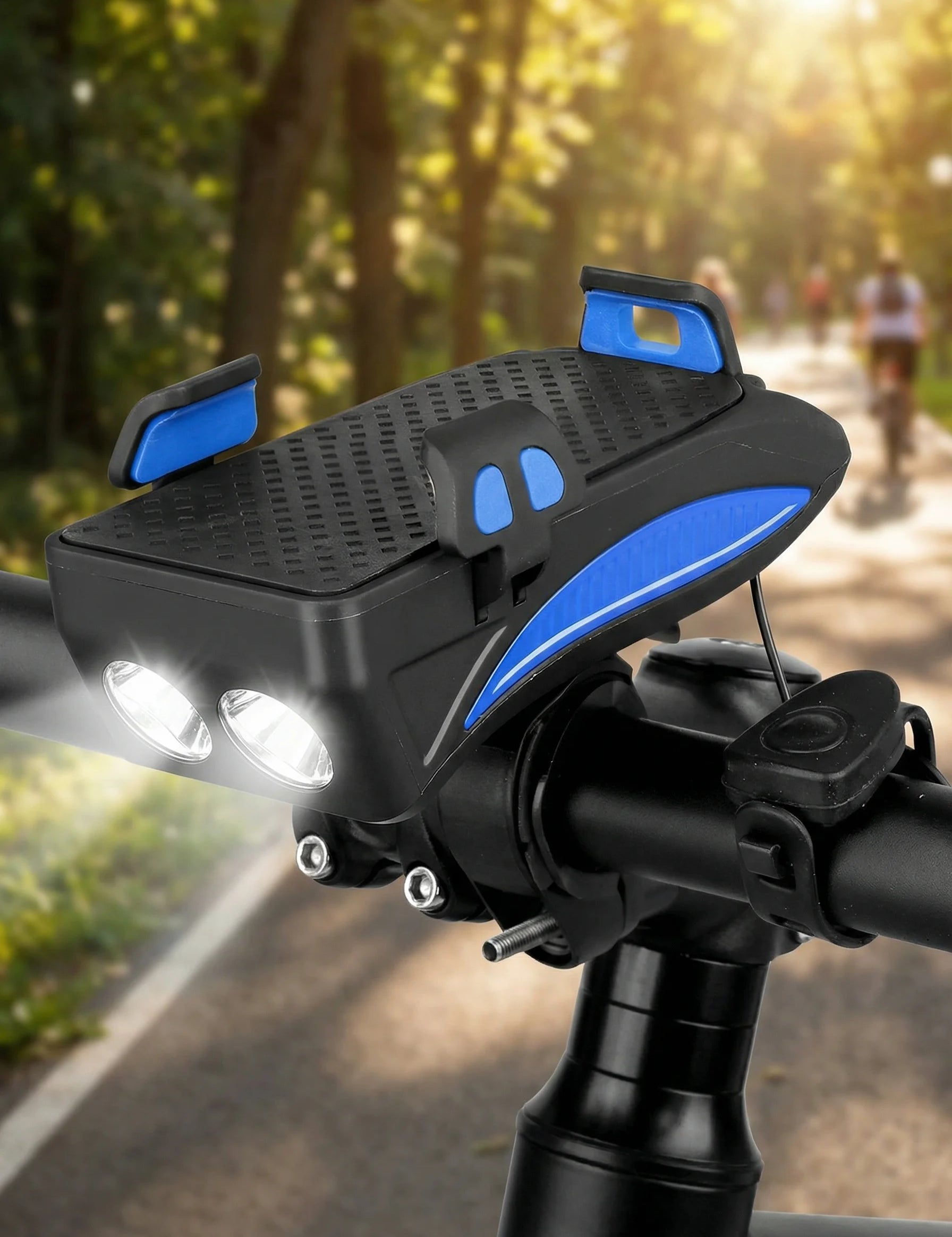 Bike Phone Mount | Portable Power Bank-Phone Holder-Homefinn