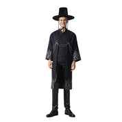 Boys Black Costume Set Korean Hanbok - Image 3