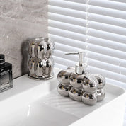 Bubble Style Bathroom Accessories | Countertop Storage Bathroom Use-Bathroom Accessory Set-Homefinn