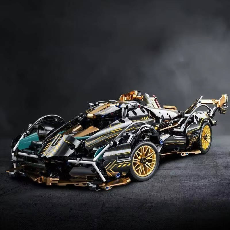 Building Block Sports Car | Racing Car Model Kit-Car Model Kit-Homefinn