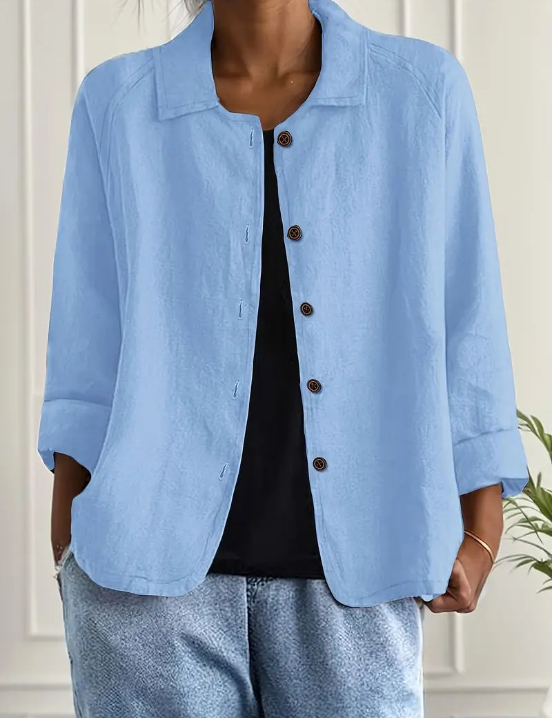 Shacket Women | Button Up Jacket-Women Jacket-Homefinn