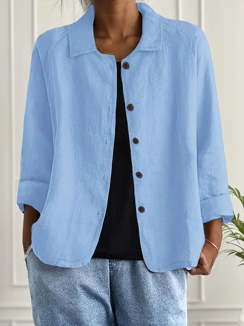 Shacket Women | Button Up Jacket-Women Jacket-Homefinn