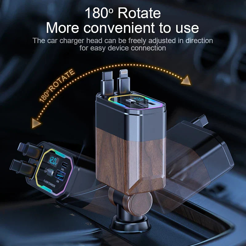 Car Bluetooth FM Transmitter | USB C Fast Car Charger-Car Transmitter-Homefinn