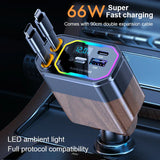 Car Bluetooth FM Transmitter | USB C Fast Car Charger