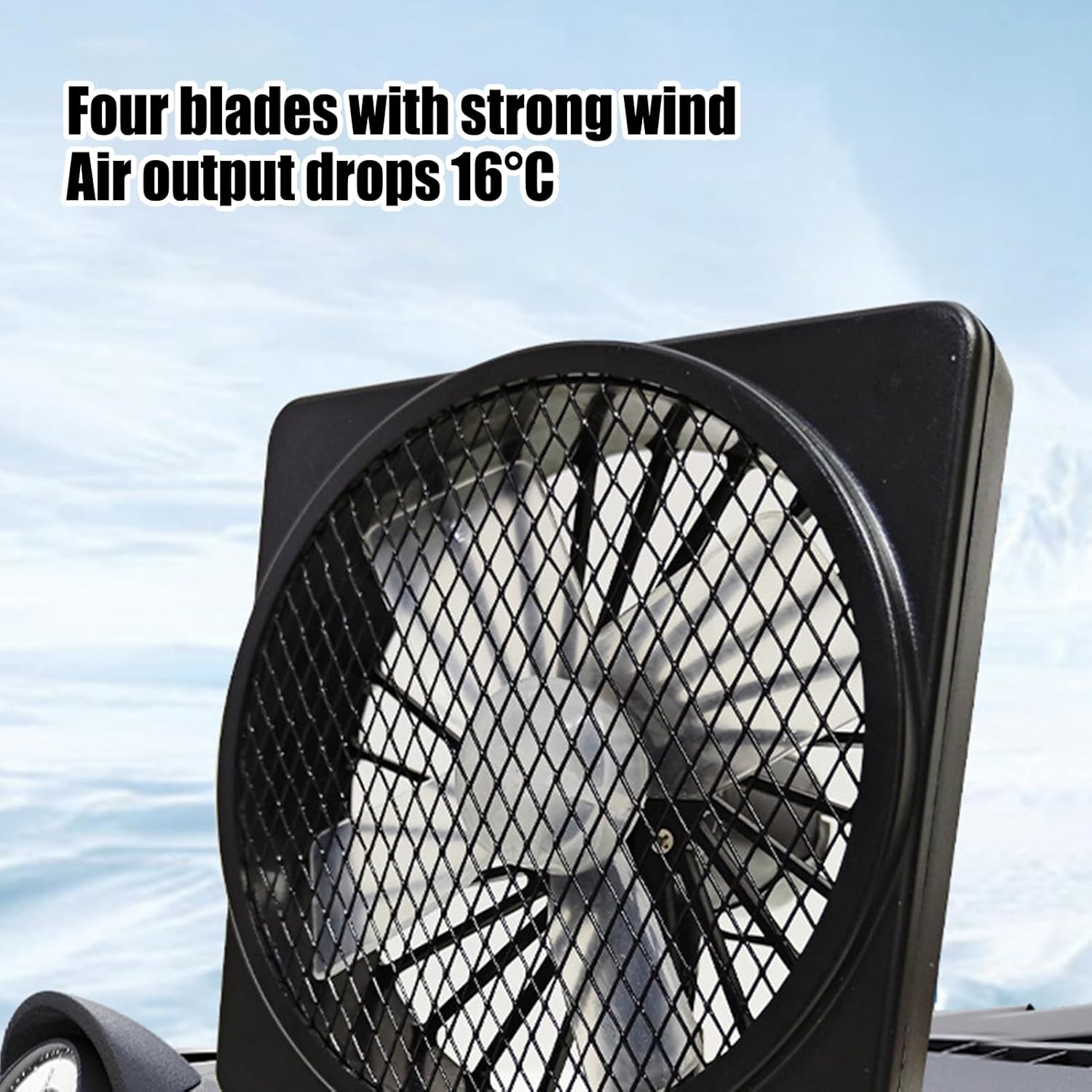 Car Cooling Fan | USB Dashboard Cooling Fan-Car Fan-Homefinn