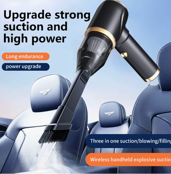 Car Vacuum Cleaner | Wireless Handheld Suction • Homefinn