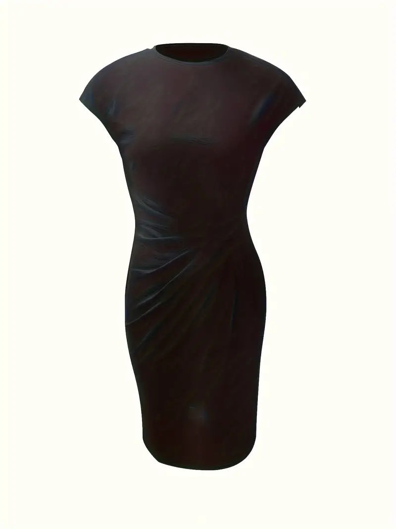 Bridesmaid Dress | Cocktail Midi Dress-Women Dress-Homefinn