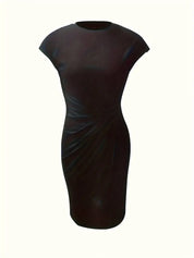 Bridesmaid Dress | Cocktail Midi Dress-Women Dress-Homefinn