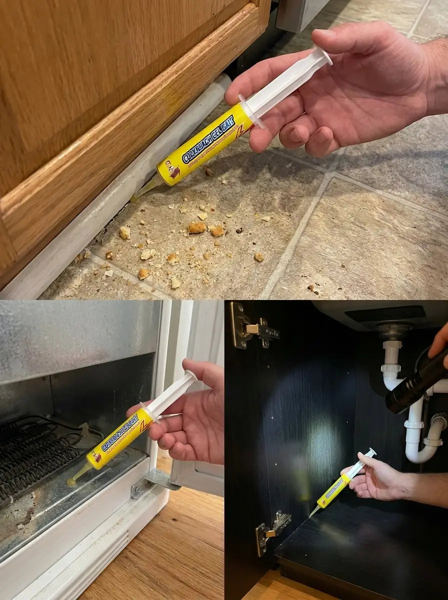 Cockroach Gel Bait | Indoor Roach Control Syringe