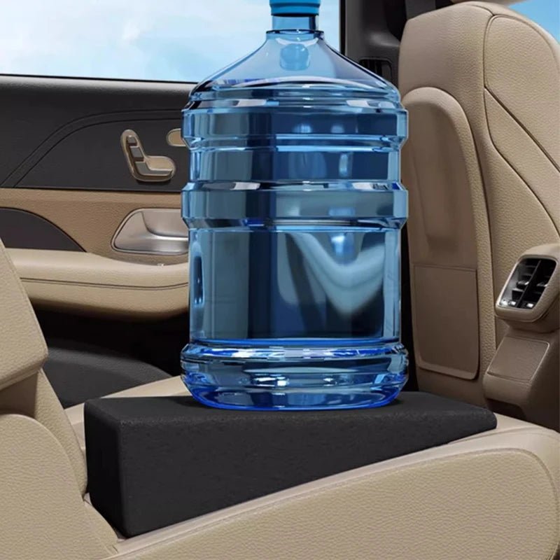 Contoured Solid Seat Cushion | Wedge Shape Raised Profile Vehicle Use-Car Seat Cushion-Homefinn