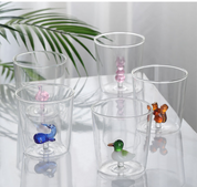 Glass Cups | Decorative Drink Glass-Glass-Homefinn