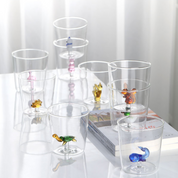 Glass Cups | Decorative Drink Glass-Glass-Homefinn