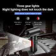 2-in-1 Tragbarer Druckluft-Staubsauger und Bläser mit LED-Licht (7500mAh) - AirMaster - Image 4