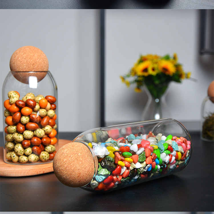Storage Jars | Glass Food Storage Containers Set-Storage Jar-Homefinn