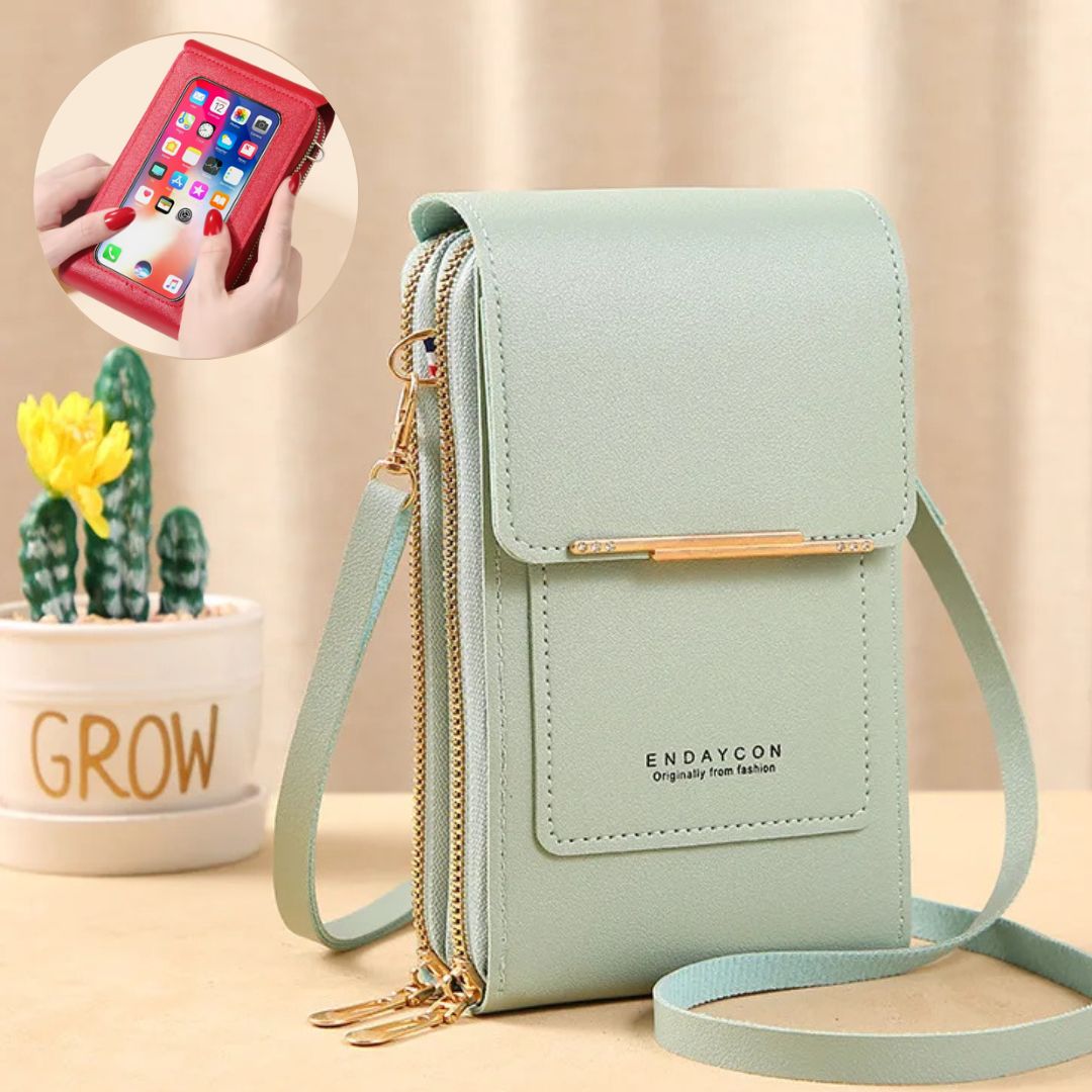 Crossbody Phone Purse | Compact Travel Everyday Carry-Woman Bag-Homefinn
