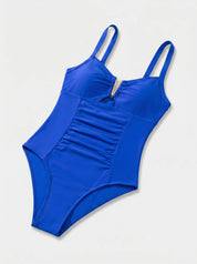 Cut Out Swimsuit | One Piece Swimwear Structured-Women Swimsuit-Homefinn