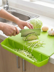 Cutting Board With Container Tray | Integrated Prep Design-Cutting Board-Homefinn