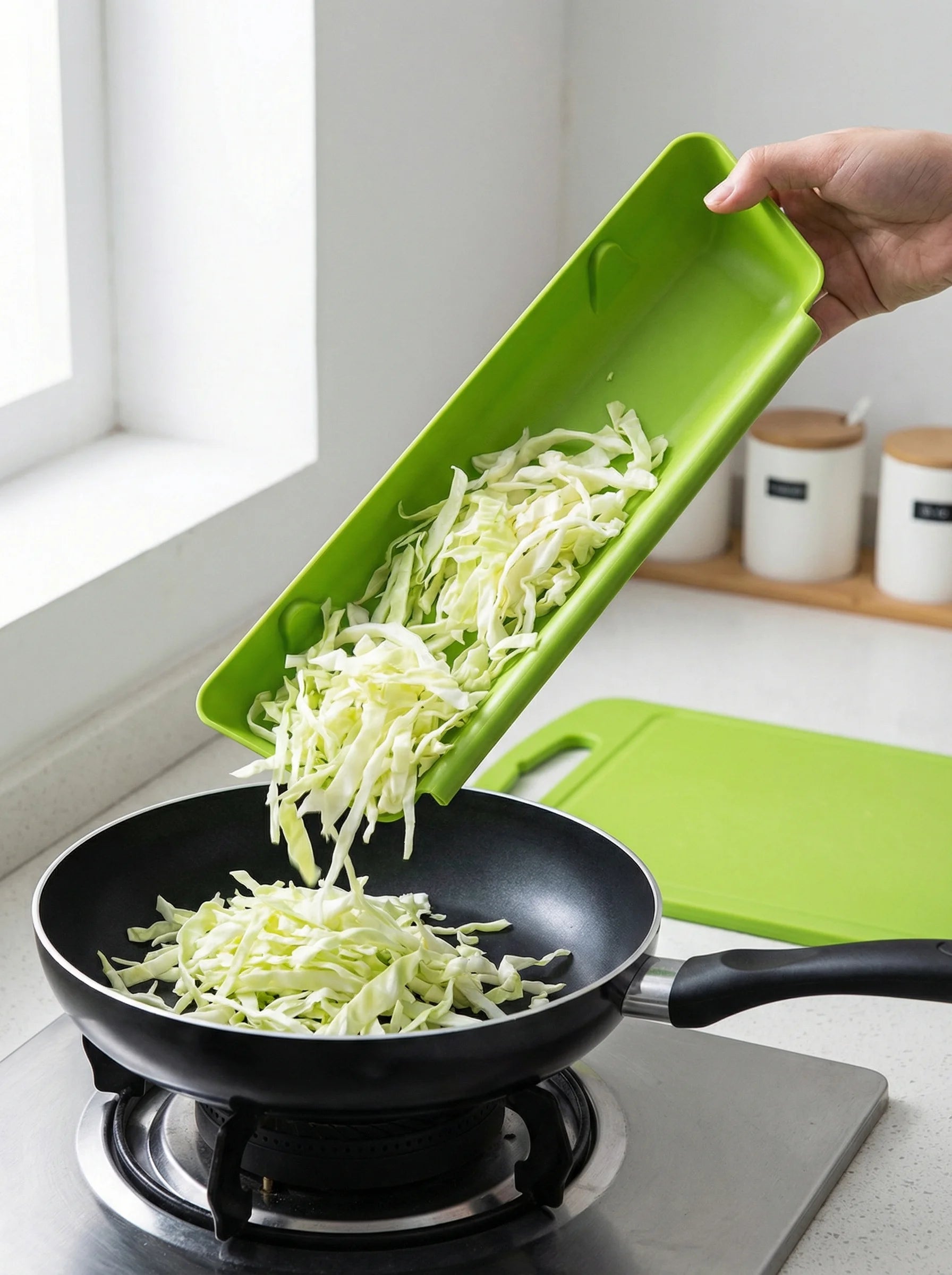 Cutting Board With Container Tray | Integrated Prep Design-Cutting Board-Homefinn