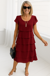 Women's Midi Dress | Casual Dress-Women Dress-Homefinn