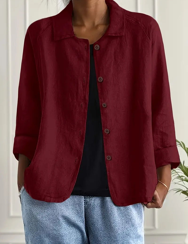 Shacket Women | Button Up Jacket-Women Jacket-Homefinn