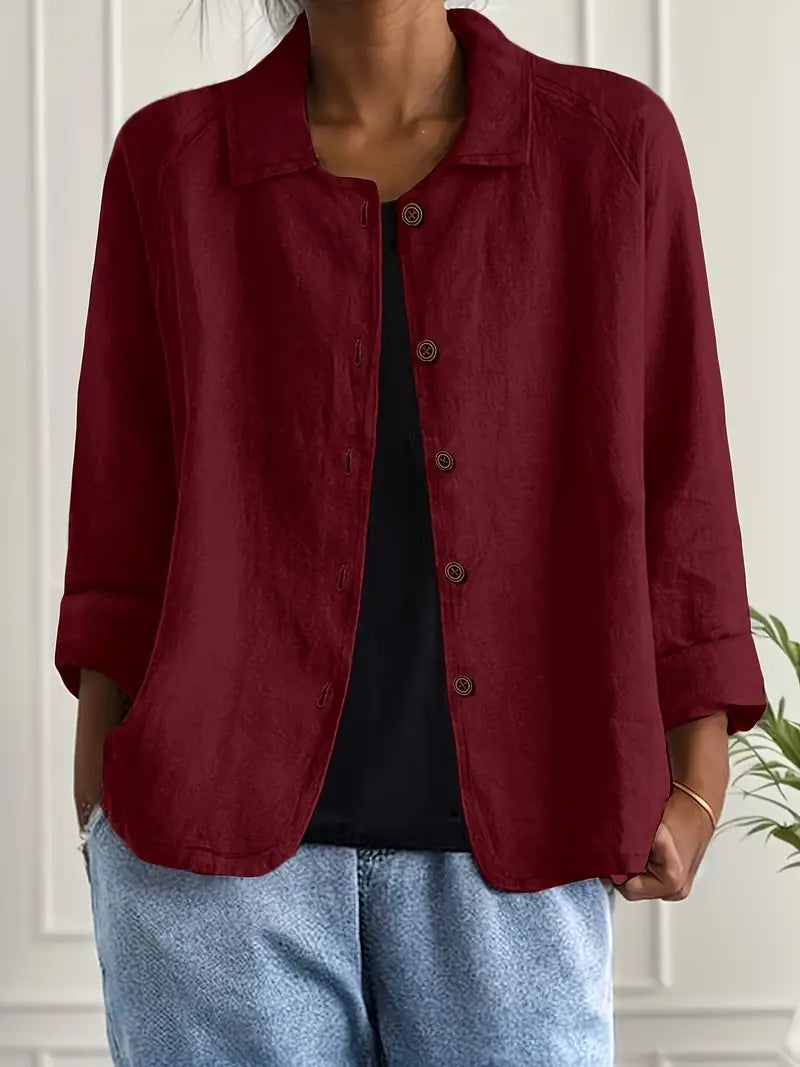 Shacket Women | Button Up Jacket-Women Jacket-Homefinn