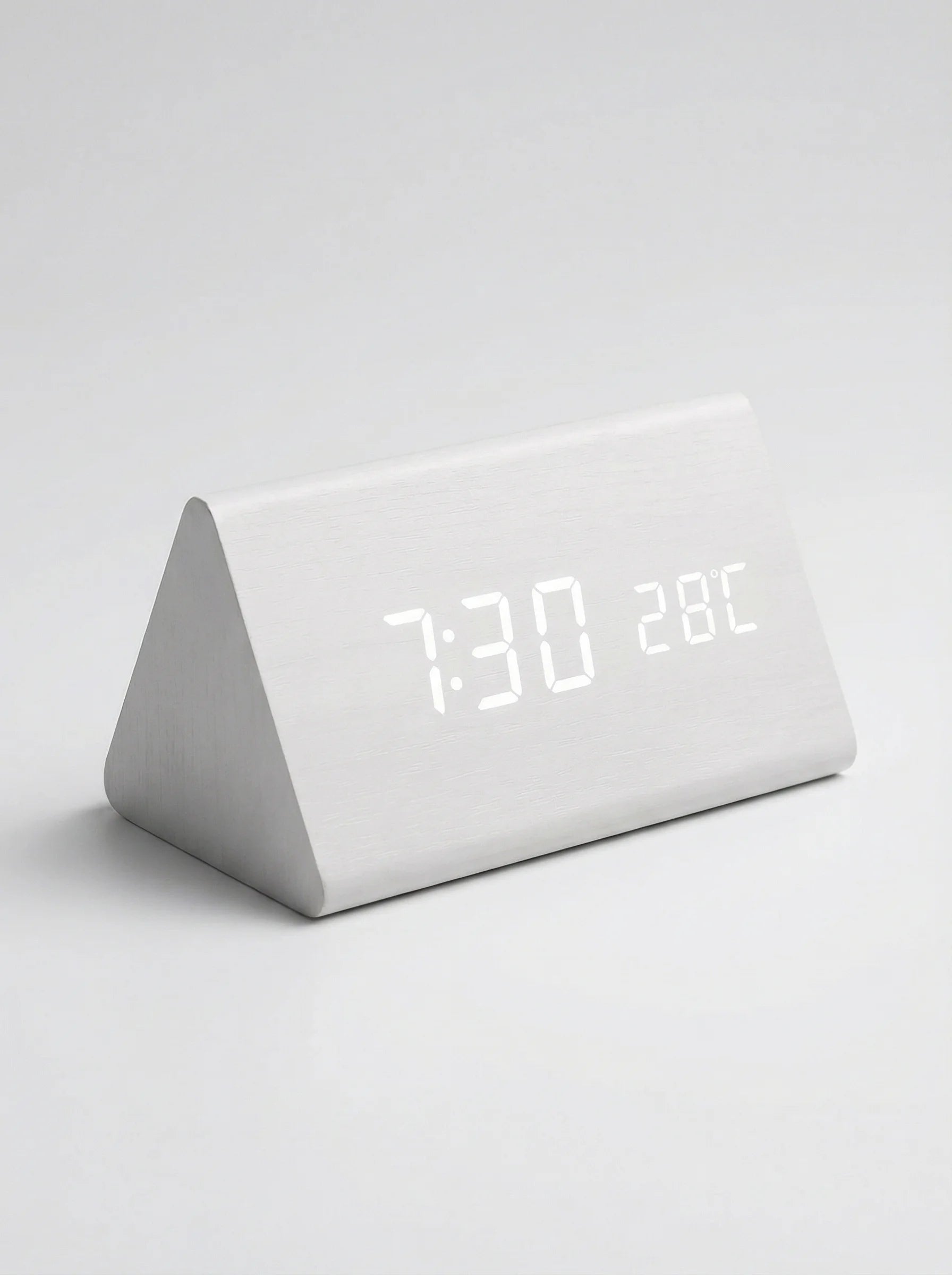 Desk Clocks | Digital Alarm Clock Wooden Style-Clock-Homefinn