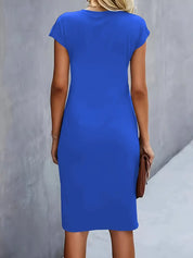 Bridesmaid Dress | Cocktail Midi Dress-Women Dress-Homefinn