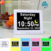 Digital Calendar Clock | Large Display Reminder Clock-Clock-Homefinn