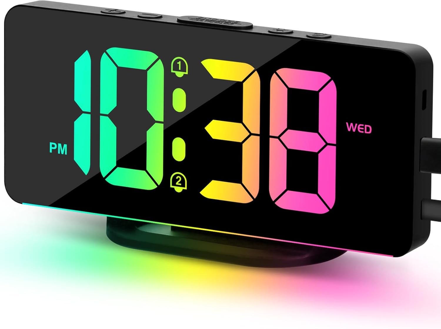 Digital Calendar Clock | Large Display Reminder Clock-Clock-Homefinn