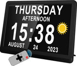 Digital Calendar Clock | Large Display Reminder Clock