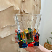 Confetti Glassware | Mosaic Cocktail Glass-Glass-Homefinn