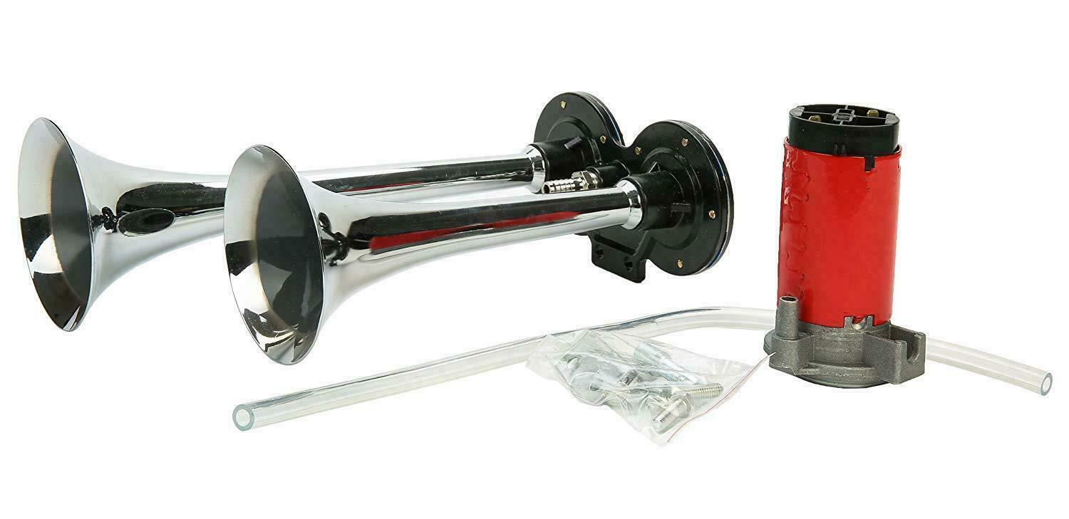 Dual Trumpet Air Horn Kit | Train Horn-Train Horn-Homefinn