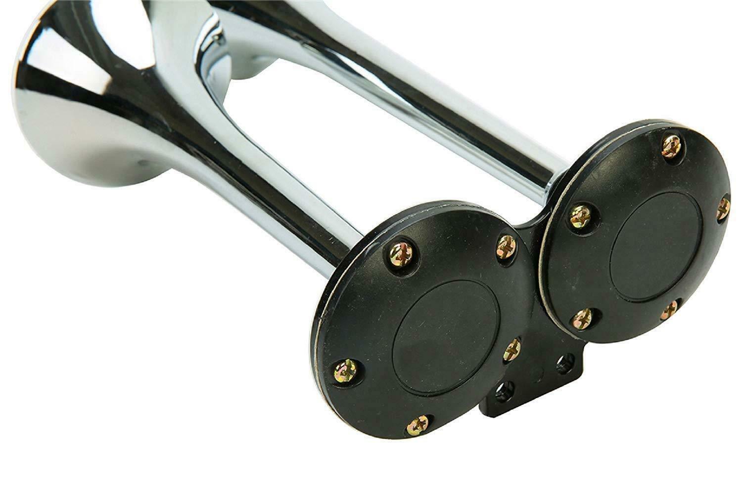 Dual Trumpet Air Horn Kit | Train Horn-Train Horn-Homefinn