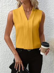Women Sleeveless Blouse | Casual And Formal Blouse-Women Dress-Homefinn