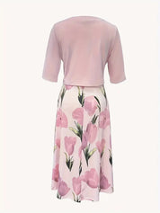 Co Ord Sets Women | Wedding Guest Outfit-Women Dress-Homefinn