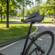 Ergonomic Contour Bicycle Saddle | Central Channel Textured Surface Cycling Use-Bike Saddle-Homefinn